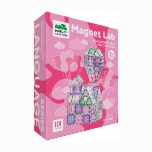 101 Pieces Star Magnet Tile Toy Set-Balloon House